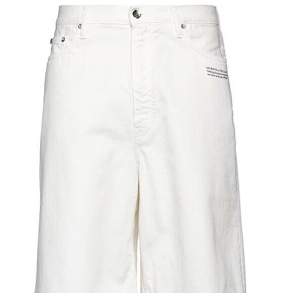Off White white Denim shorts 30 - Picture 1 of 12